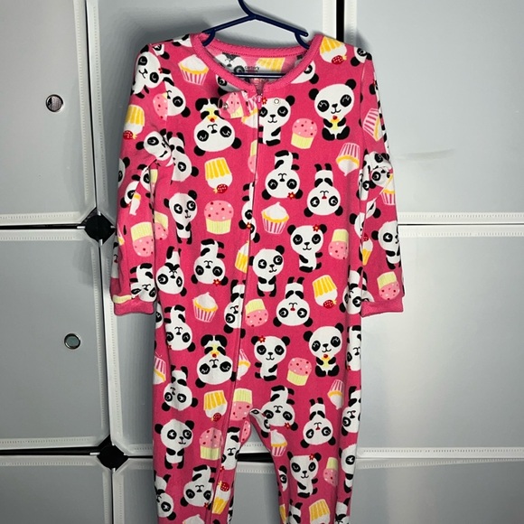 Carters Onesie Pijamas Pink Panda 🌷🌷🌷 - Picture 1 of 4